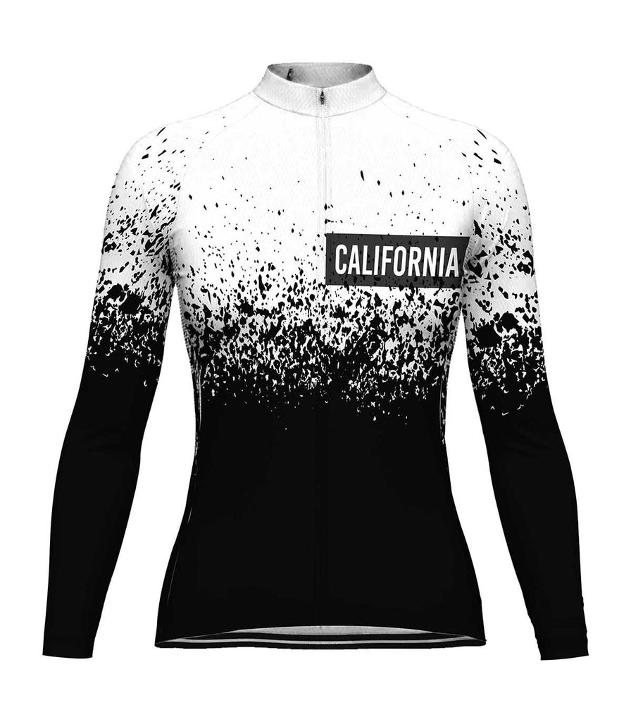 California Long Sleeve Cycling Jersey for Women