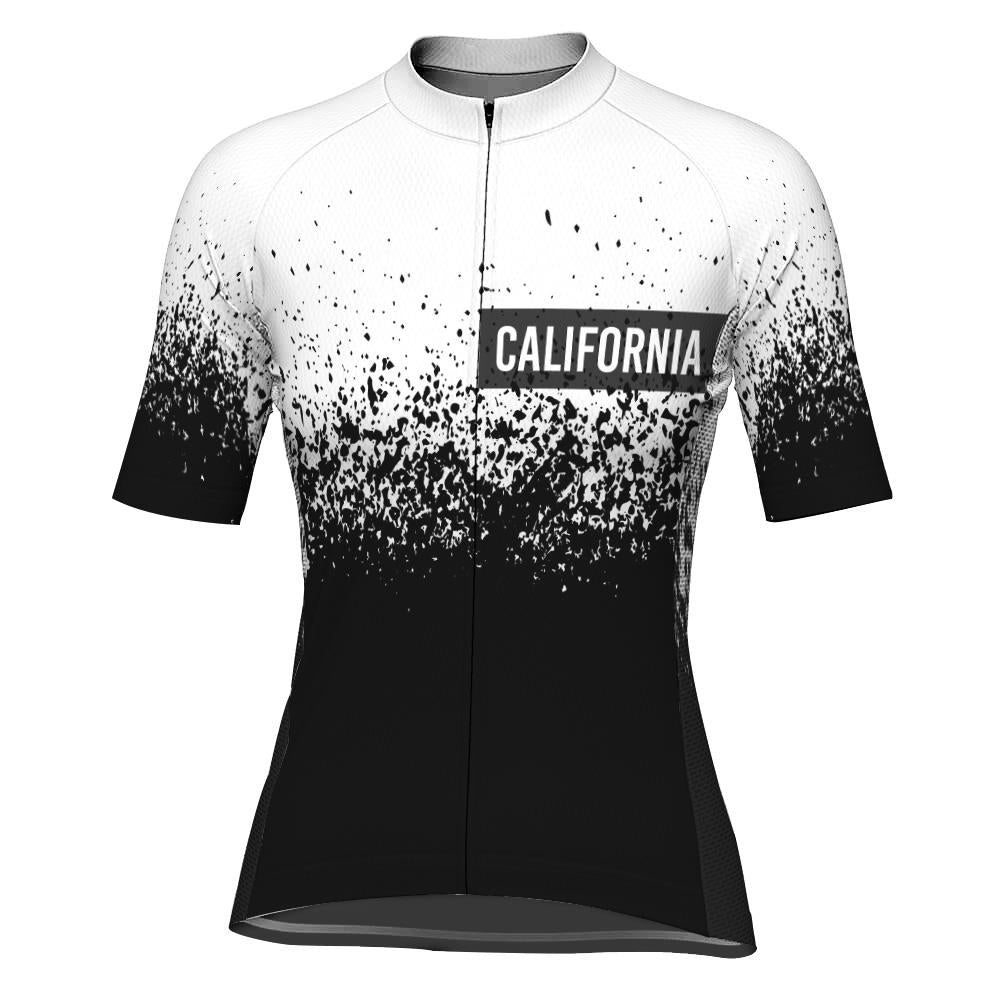 California Short Sleeve Cycling Jersey for Women