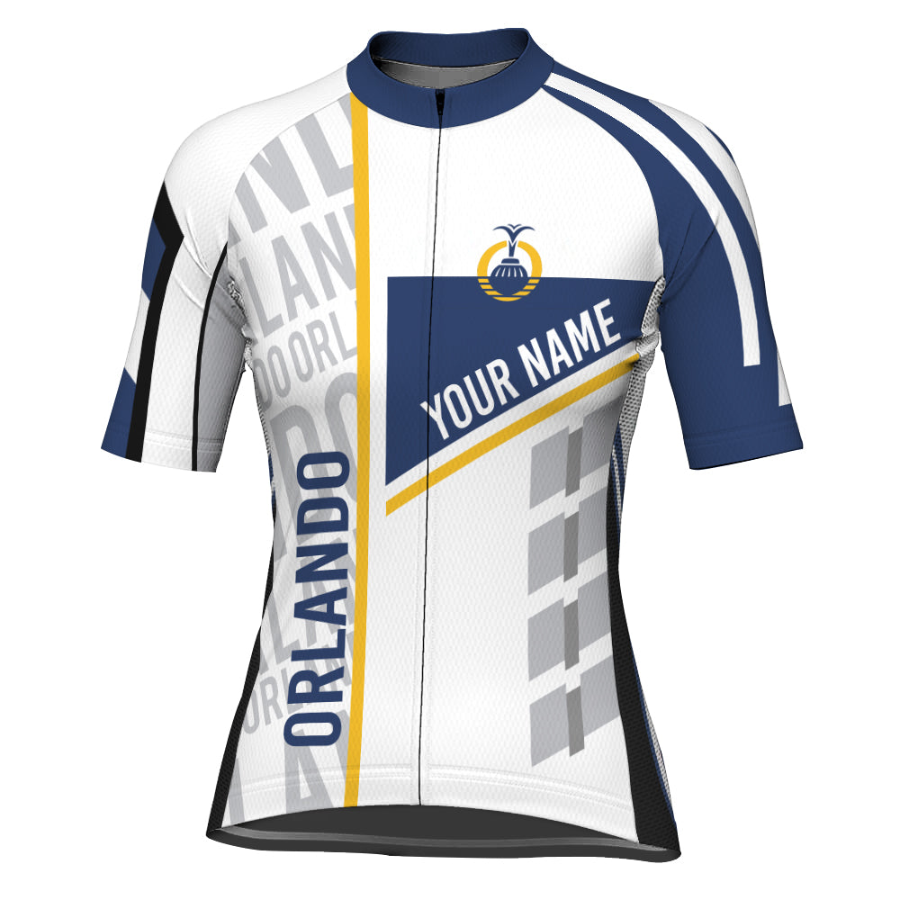Customized Orlando Short Sleeve Cycling Jersey for Women