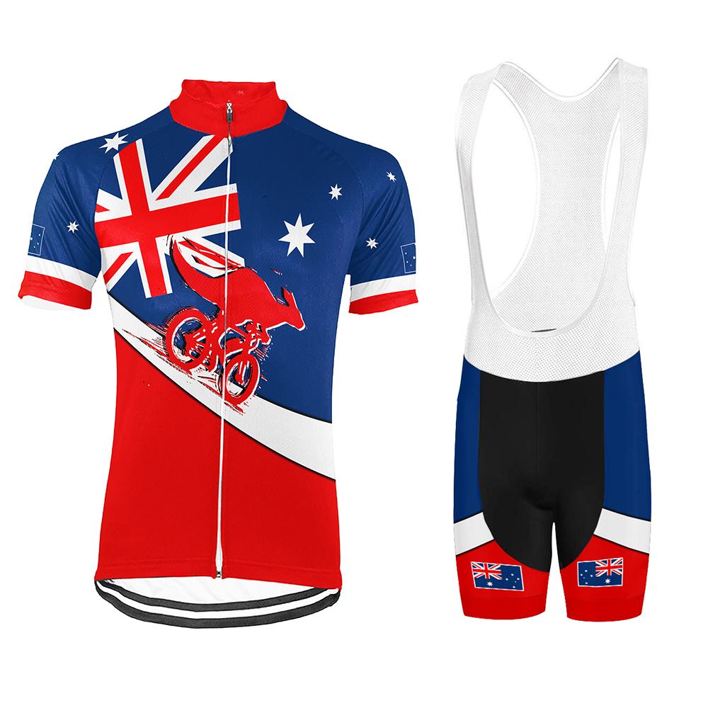 Australia Set Cycling Short Set for Men