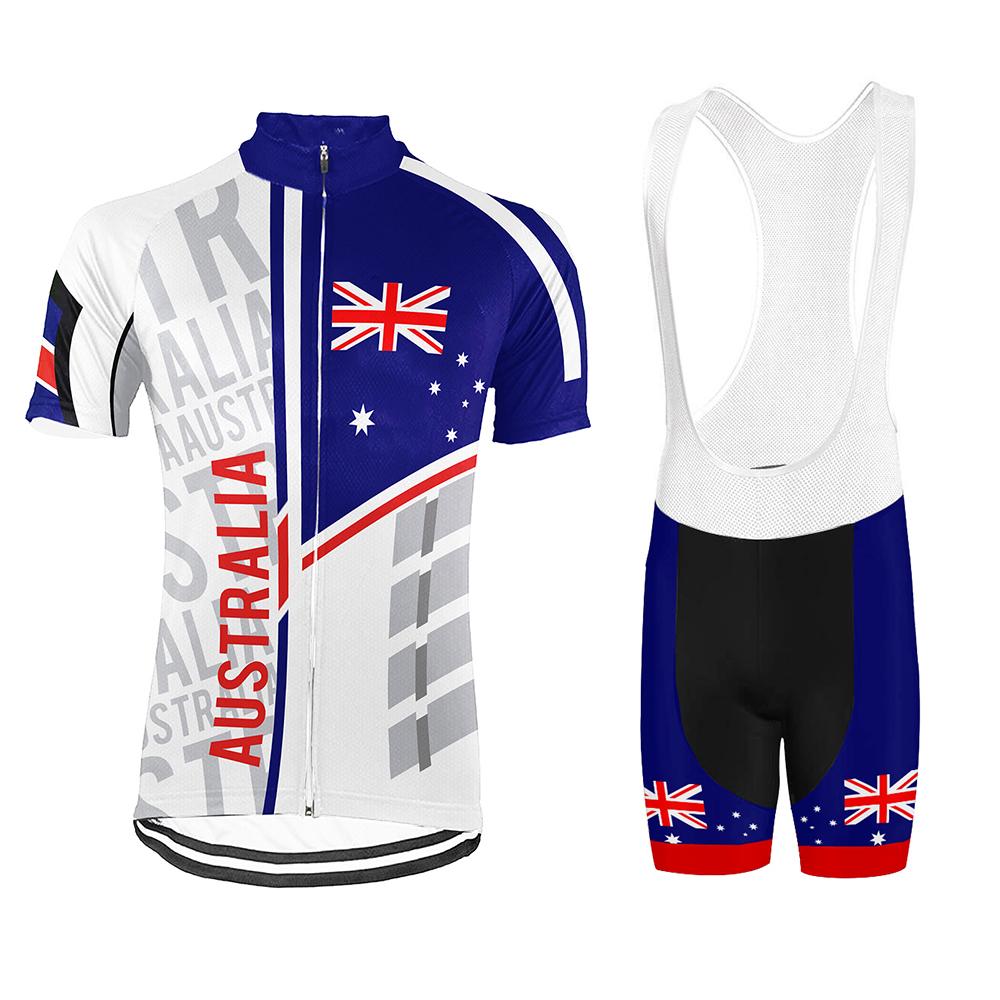 Australia Set Cycling Short Set for Men