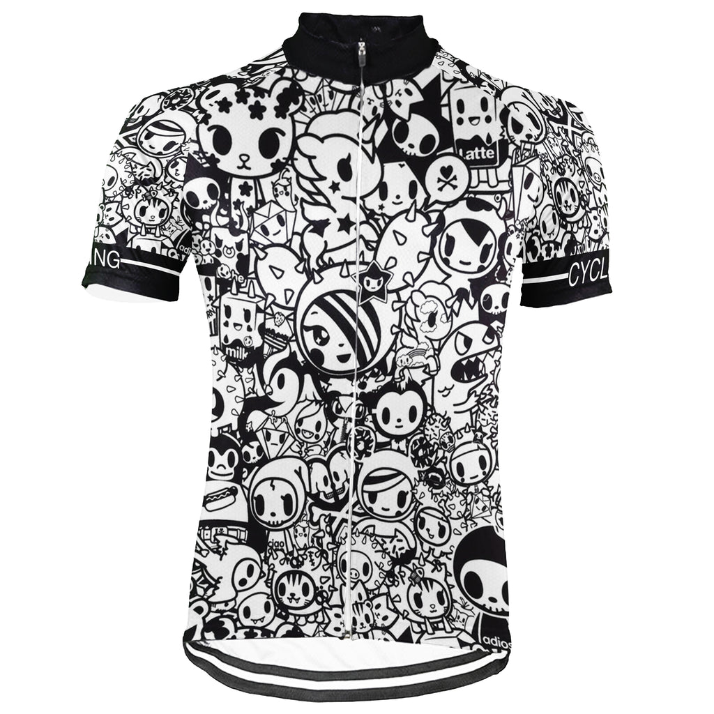 Customized Tokidoki Signature Short Sleeve Cycling Jersey for Men