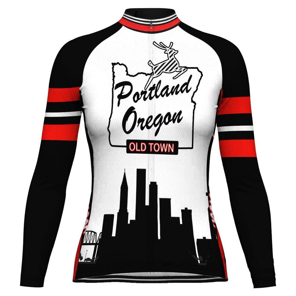 Customized Oregon Winter Thermal Fleece Long Sleeve For Women