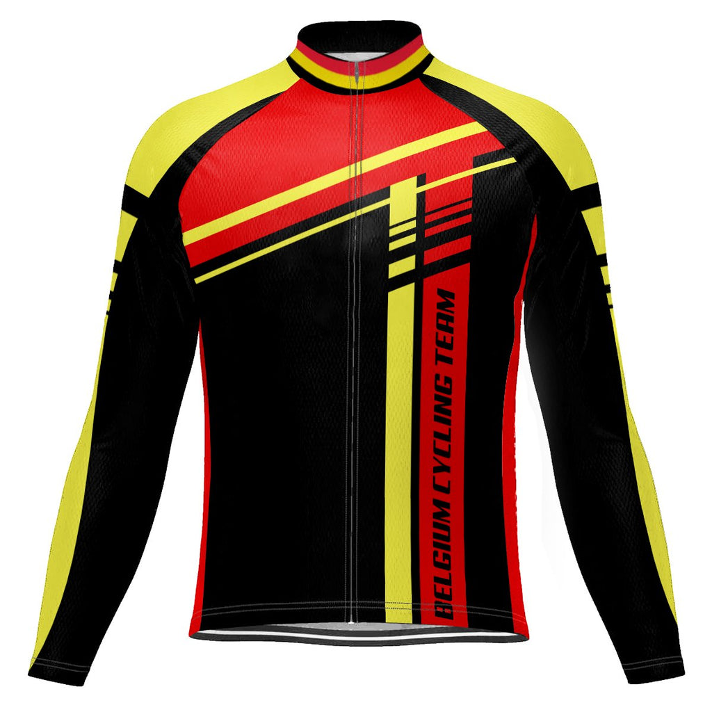 Customized Belgium Winter Thermal Fleece Long Sleeve For Men