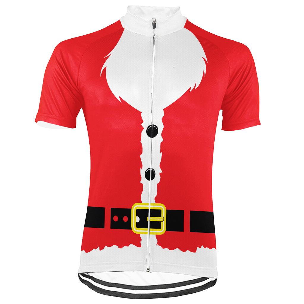 Christmas Collection-Customized Christmas Short Sleeve Cycling Jersey for Men