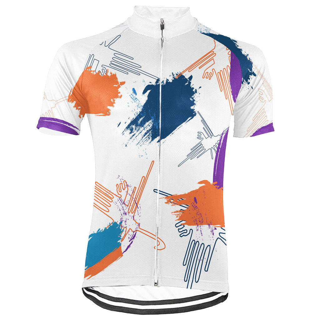 Customized Apparel Short Sleeve Cycling Jersey for Men