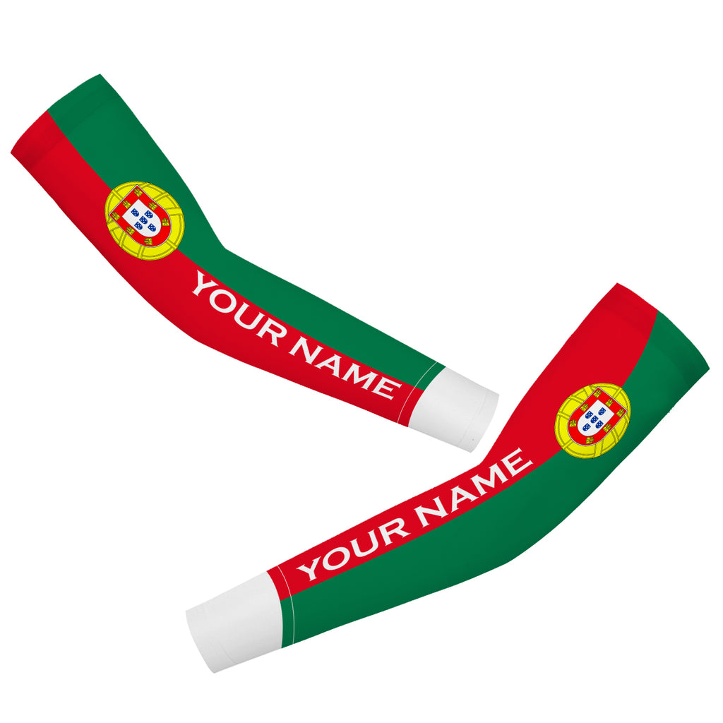 Customized Portugal Arm Sleeves Cycling Arm Warmers
