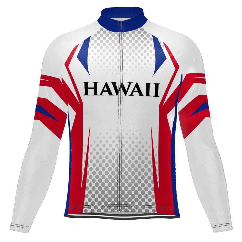 Customized Hawaii Winter Thermal Fleece Long Sleeve For Men