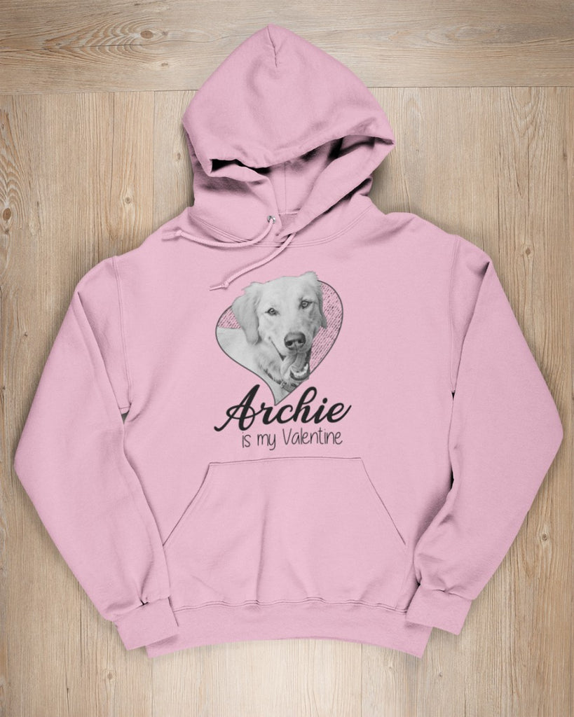 Custom Hand-Drawn Dog Pet Photo T-Shirt, Long Sleeve, Hoodie-Coffee Jersey With Name