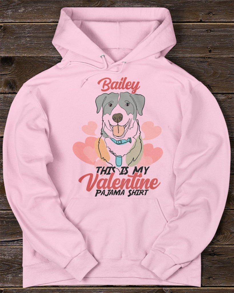 Custom Hand-Drawn Dog Pet Photo T-Shirt, Long Sleeve, Hoodie-Coffee Jersey With Name