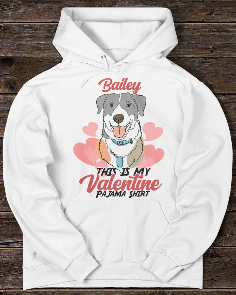 Custom Hand-Drawn Dog Pet Photo T-Shirt, Long Sleeve, Hoodie-Coffee Jersey With Name