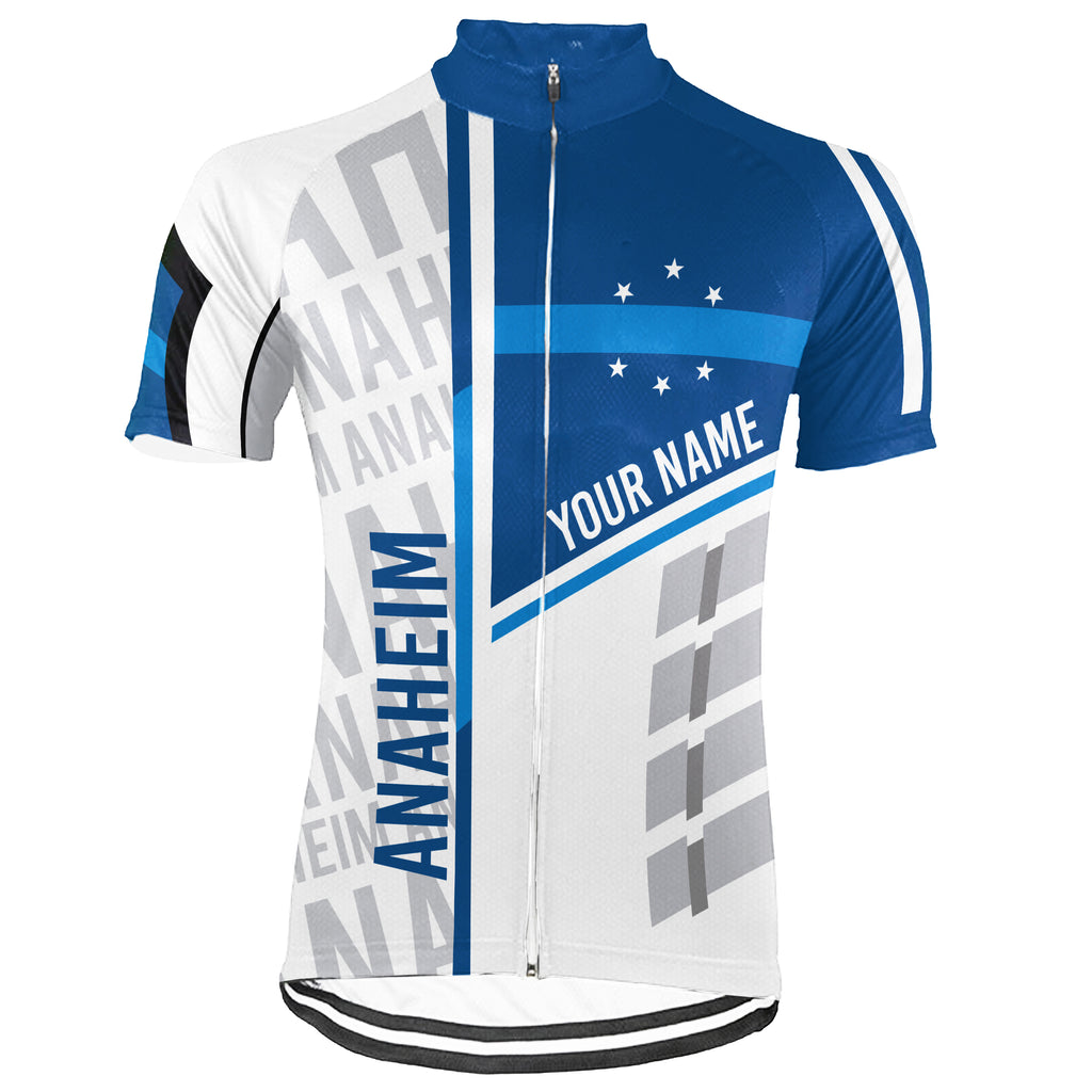 Customized Anaheim Short Sleeve Cycling Jersey for Men
