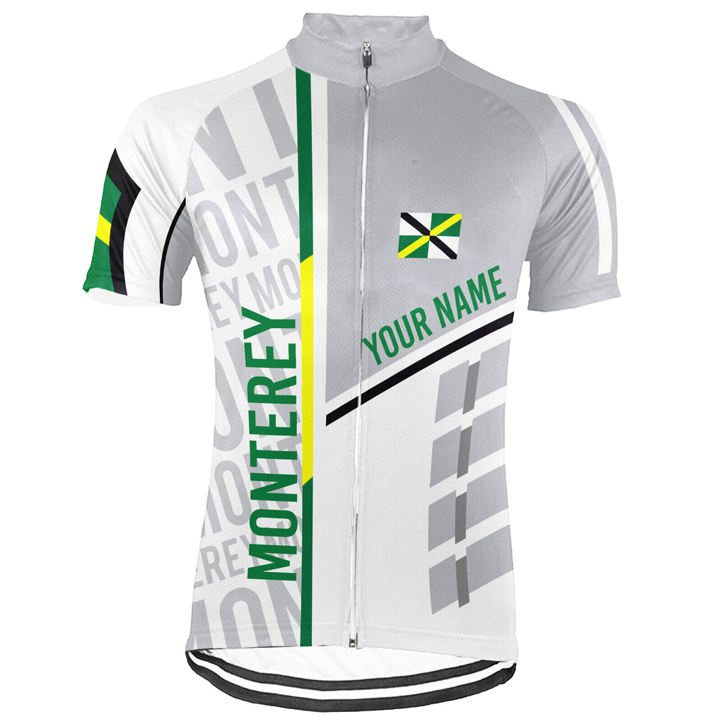 Customized Monterey Short Sleeve Cycling Jersey for Men