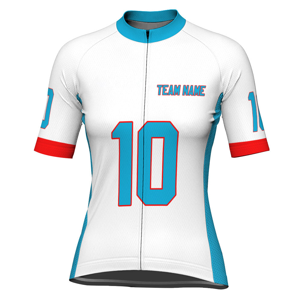 Customized Team Short Sleeve Cycling Jersey for Women