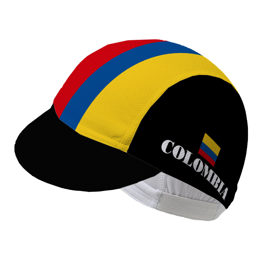 Colombia Cycling Hat Cap Cycling Cap for Men and Women