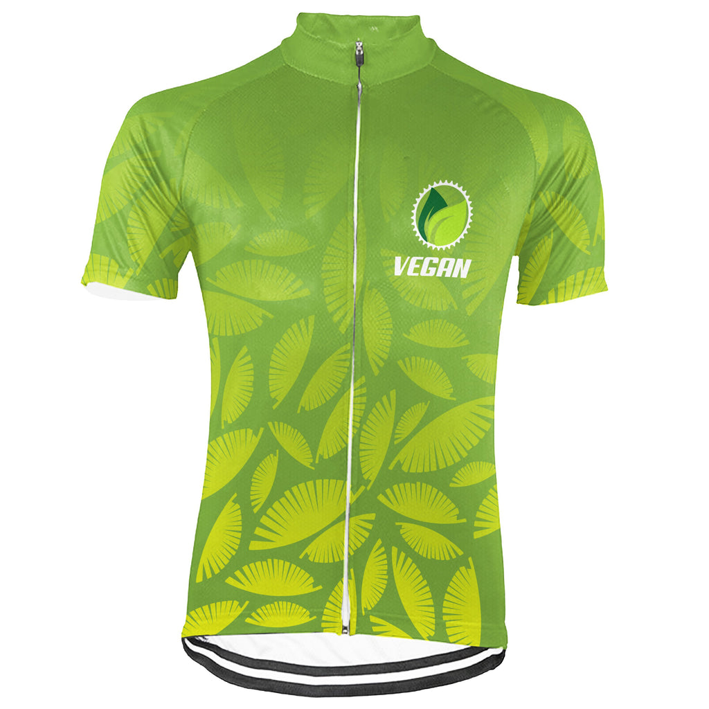 Customized Vegan Short Sleeve Cycling Jersey for Men