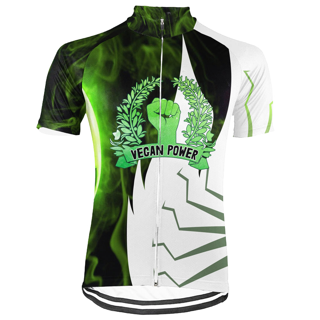Customized Vegan Short Sleeve Cycling Jersey for Men