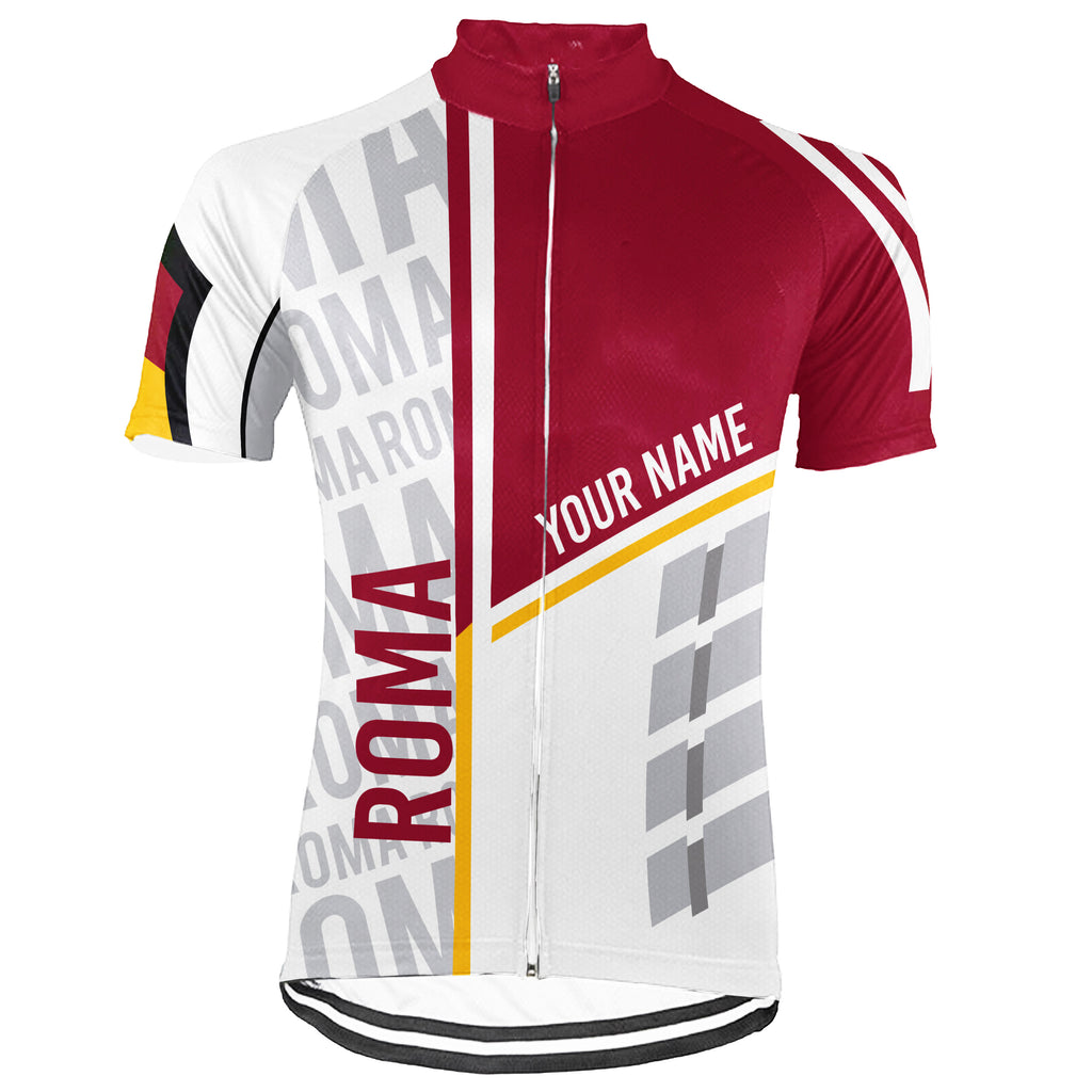 Customized Roma Short Sleeve Cycling Jersey for Men