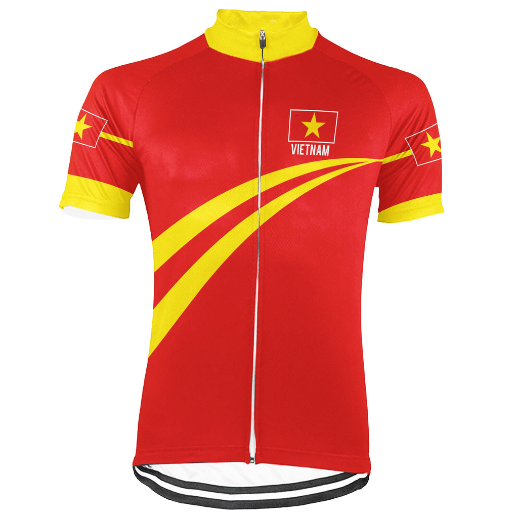 Vietnam Short Sleeve Cycling Jersey for Men