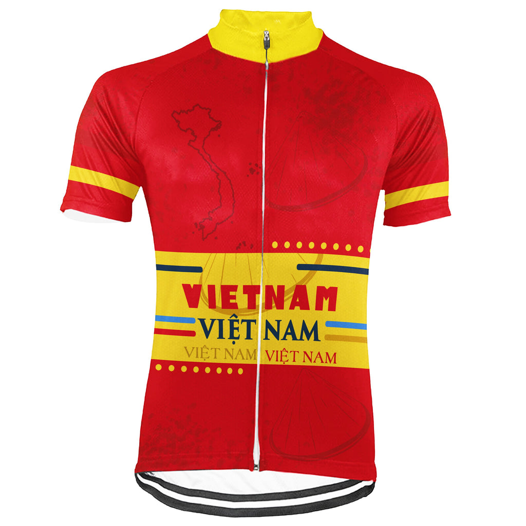 Vietnam Short Sleeve Cycling Jersey for Men