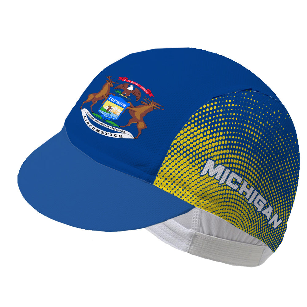 Michigan Cycling Hat Cap Cycling Cap for Men and Women