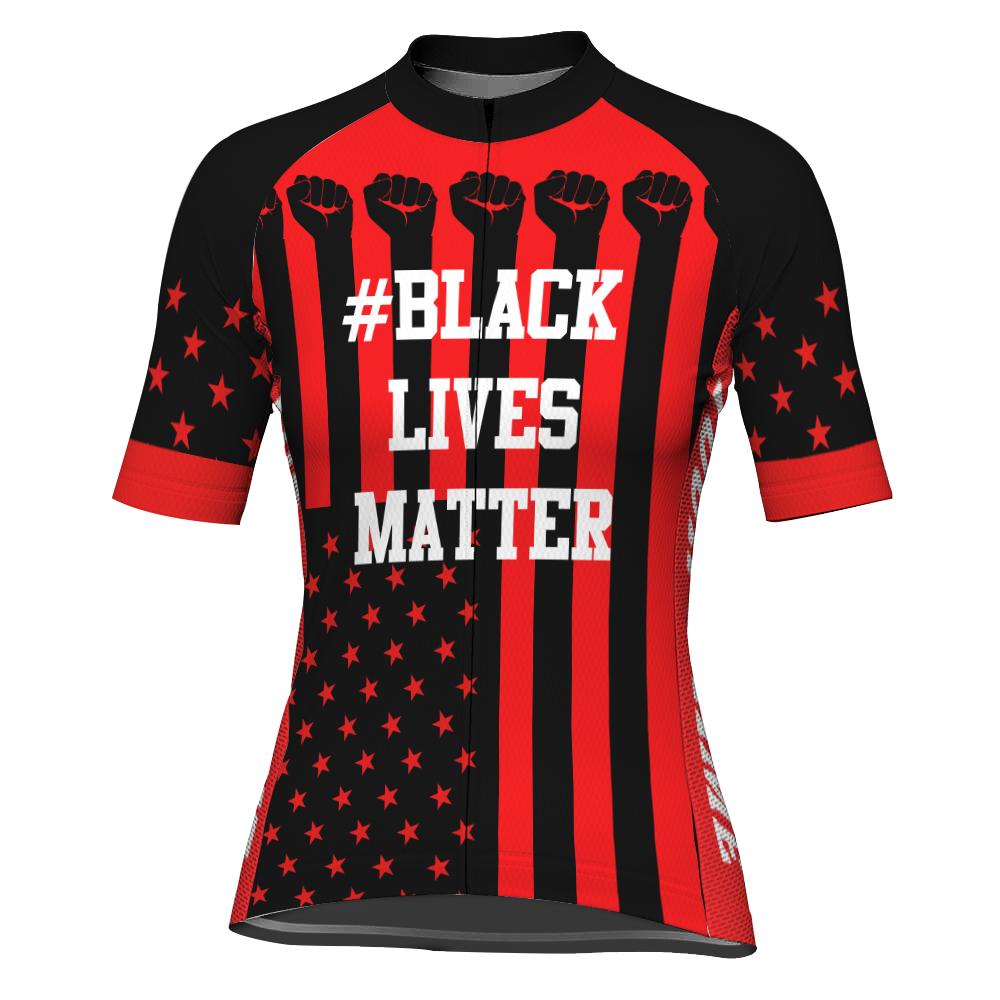 Customized Black Lives Matter Winter Thermal Fleece Short Sleeve For Women