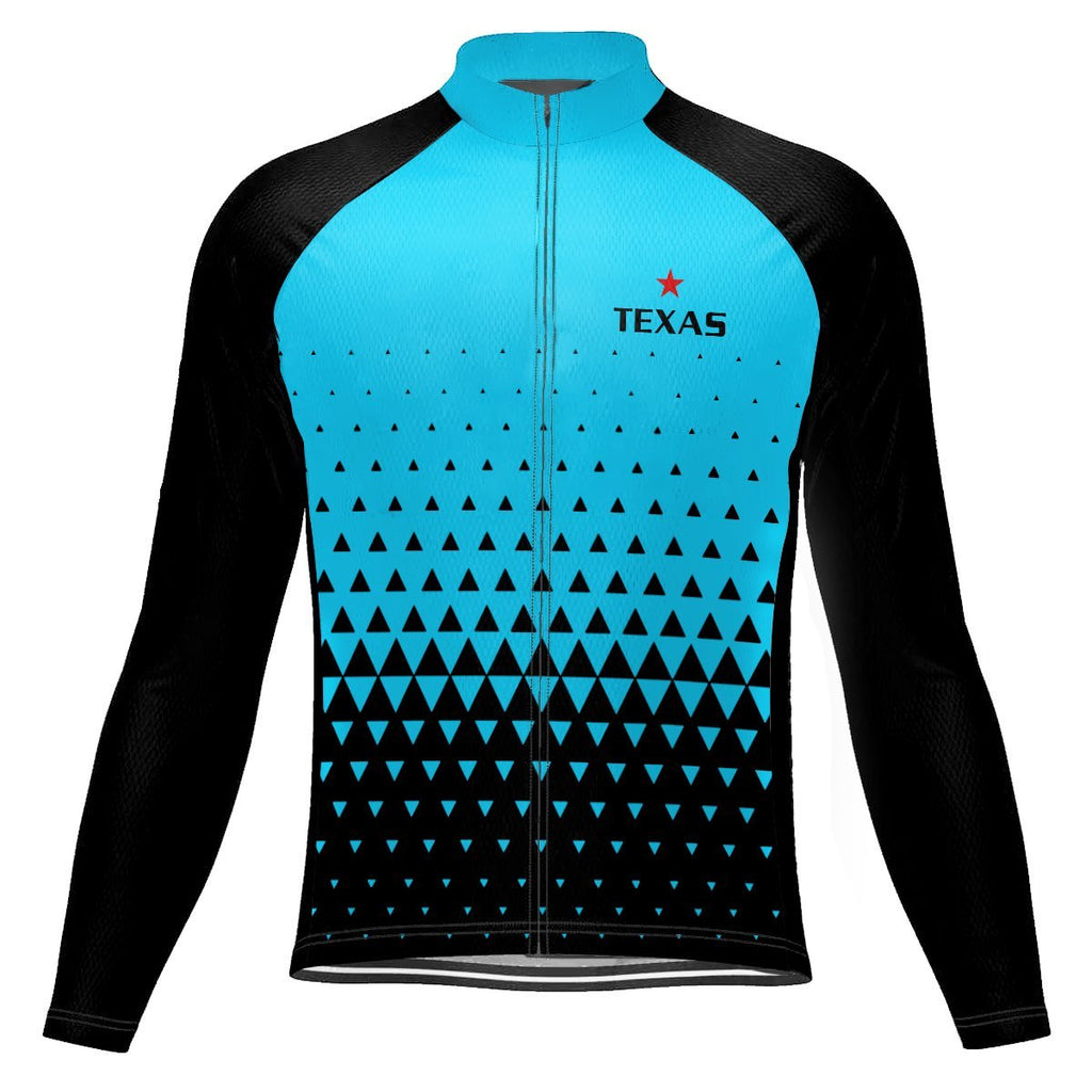 Texas Long Sleeve Cycling Jersey for Men