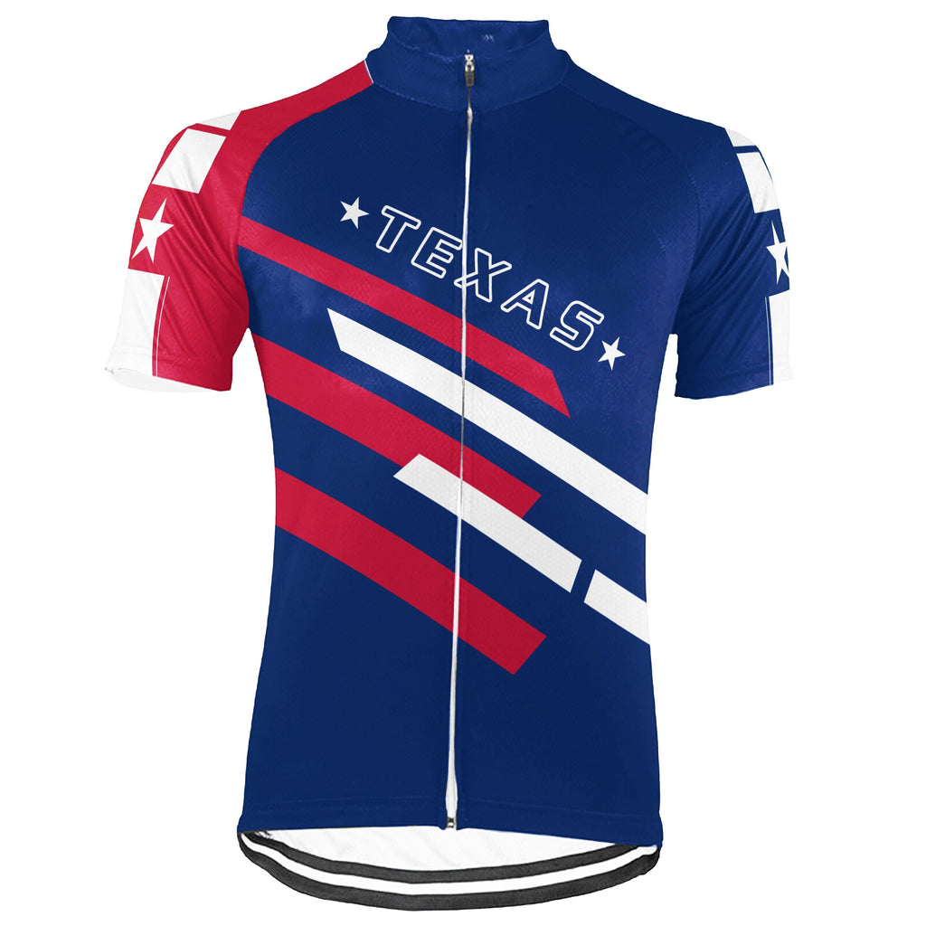 Texas Short Sleeve Cycling Jersey for Men