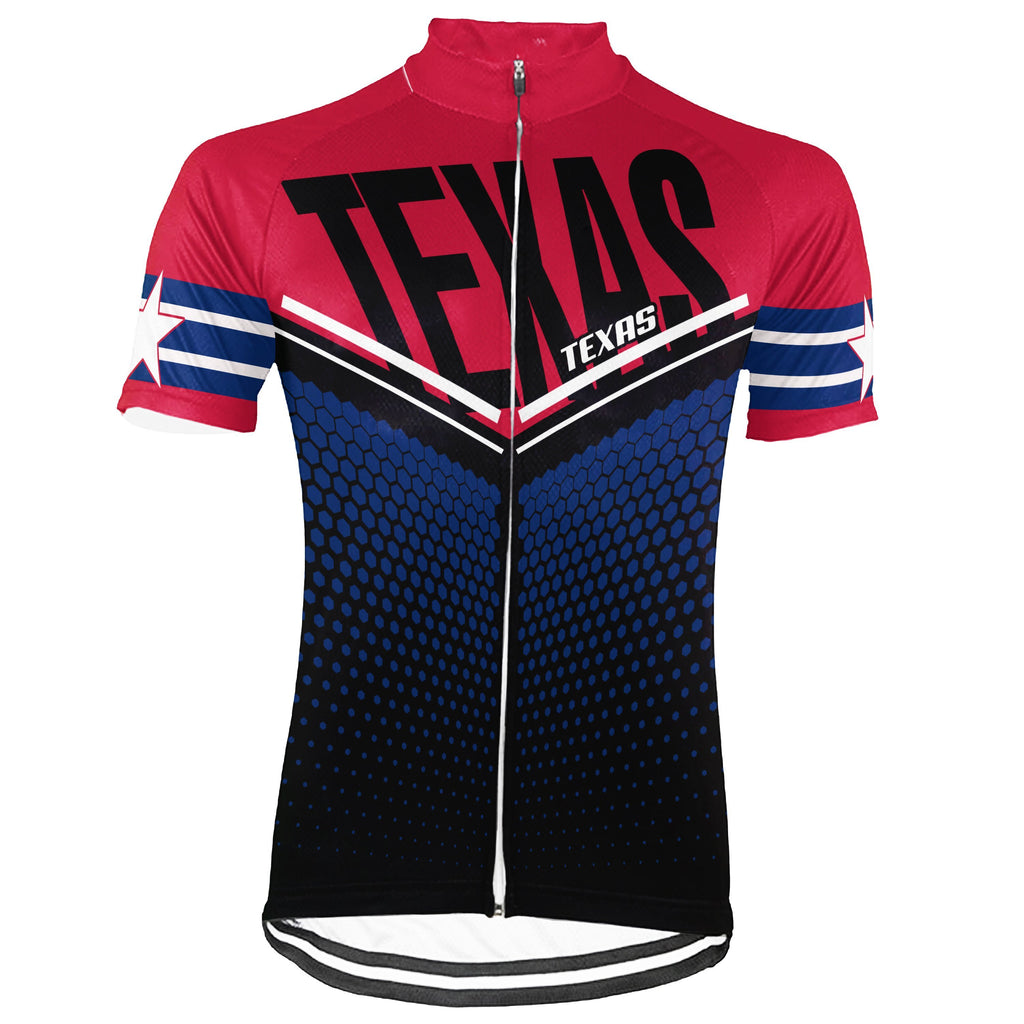 Texas Short Sleeve Cycling Jersey for Men