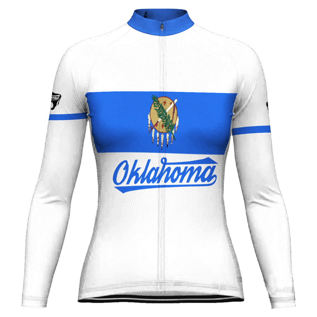 Customized Oklahoma Long Sleeve Cycling Jersey for Women