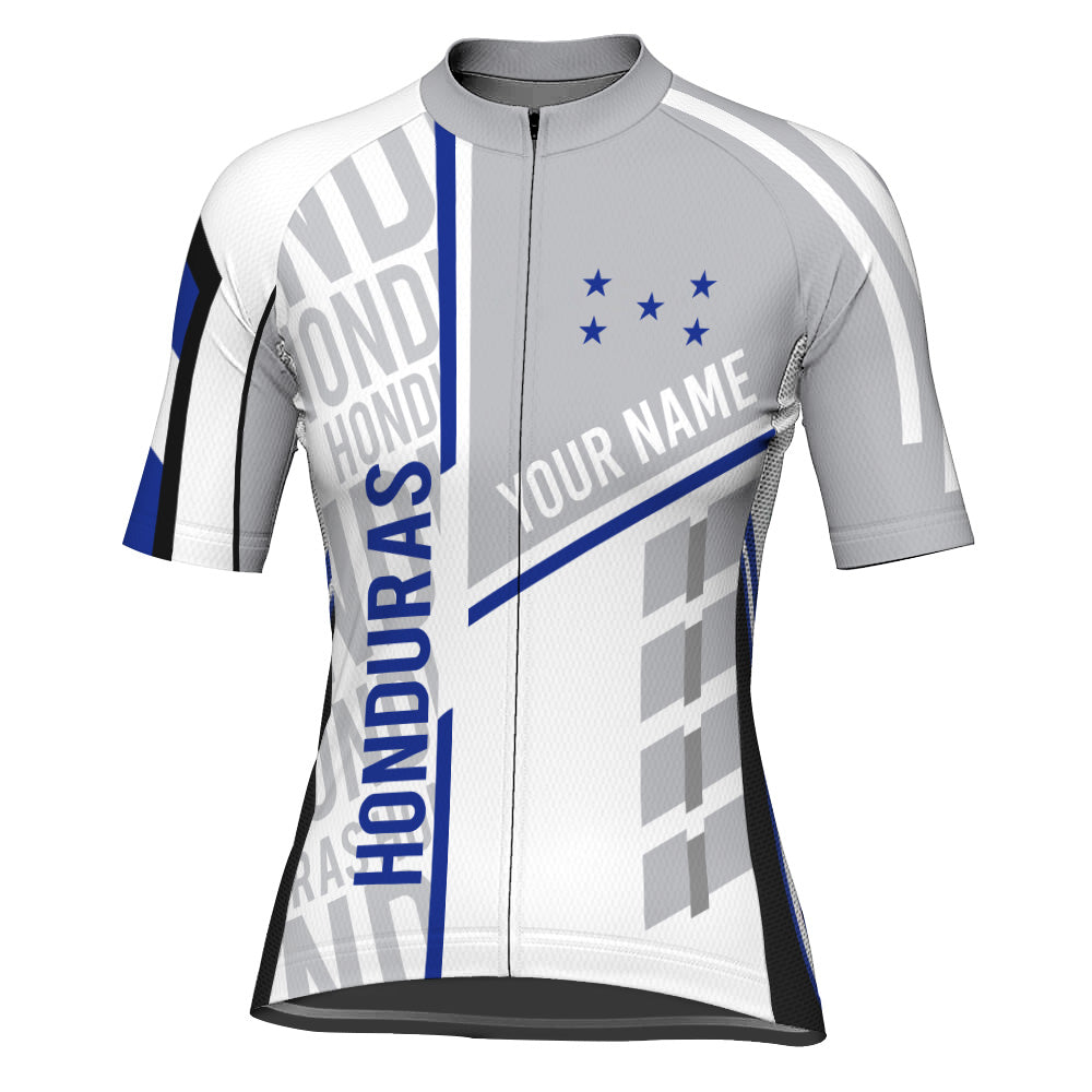 Customized Honduras Short Sleeve Cycling Jersey for Women