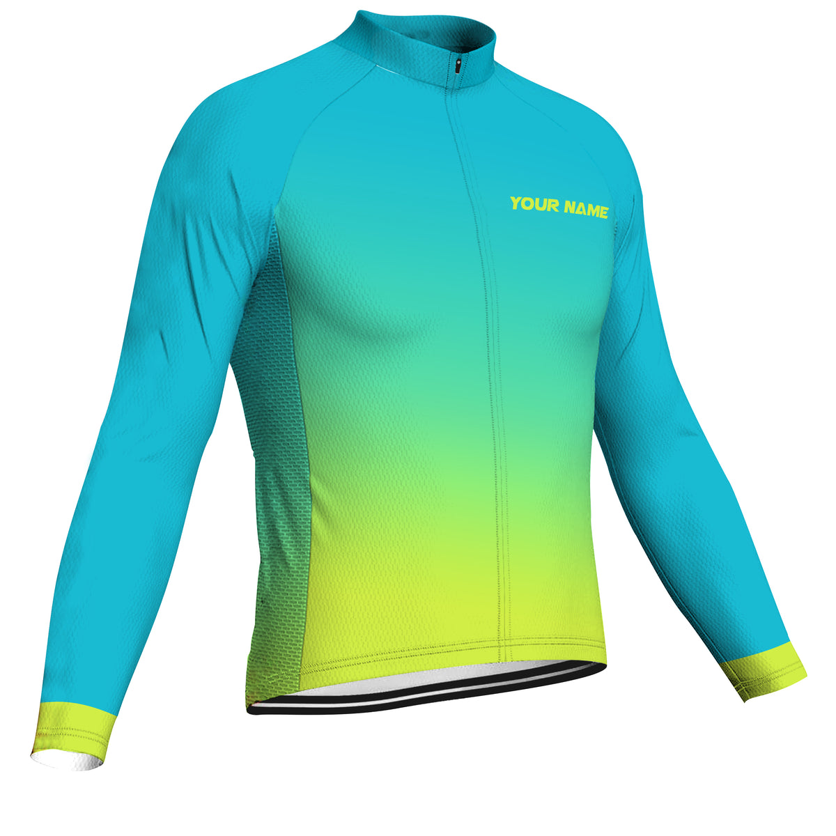 Customized Basic Long Sleeve Cycling Jersey for Men OS Cycling Store