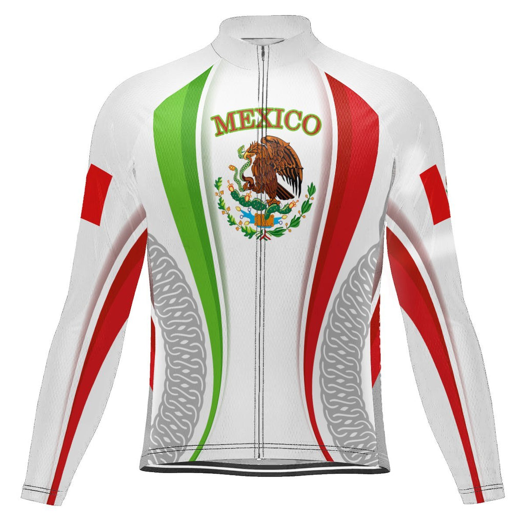 Mexico Long Sleeve Cycling Jersey for Men