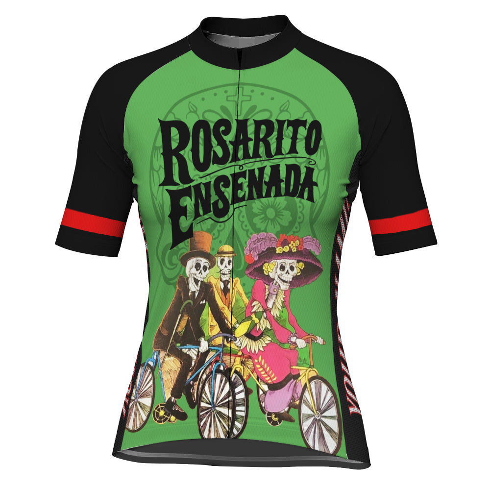 Customized Rosarito Ensenada Short Sleeve Cycling Jersey for Women