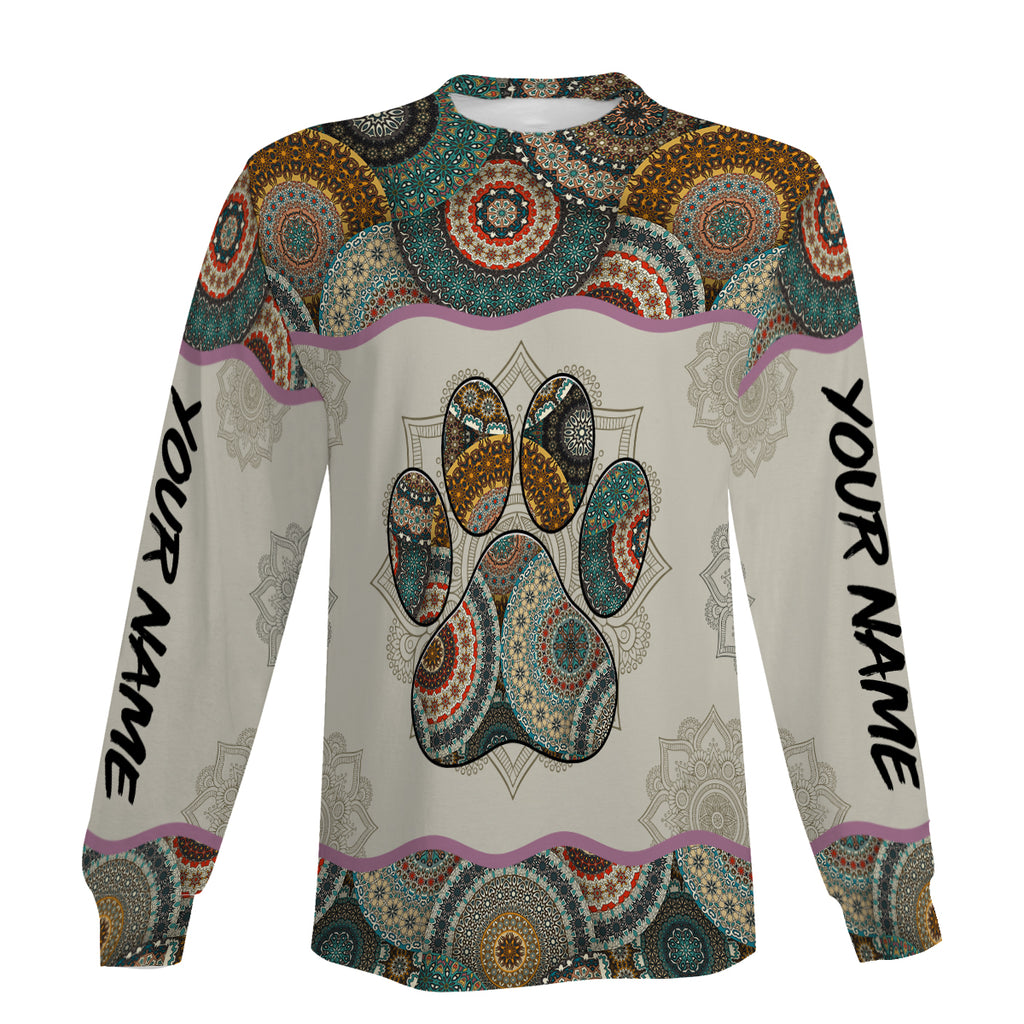 Vintage Shirt- Cute Dog Long Sleeve Jersey- Personalized Gift
