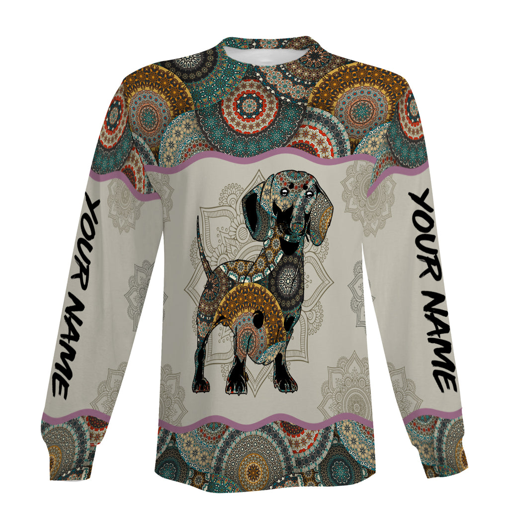 Vintage Shirt- Cute Dog Long Sleeve Jersey- Personalized Gift