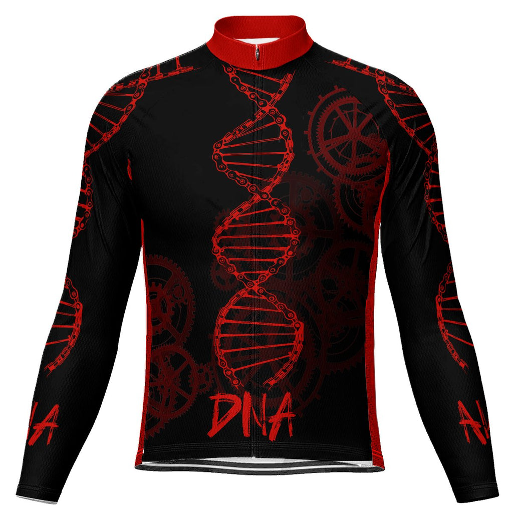 Funny Long Sleeve Cycling Jersey for Men