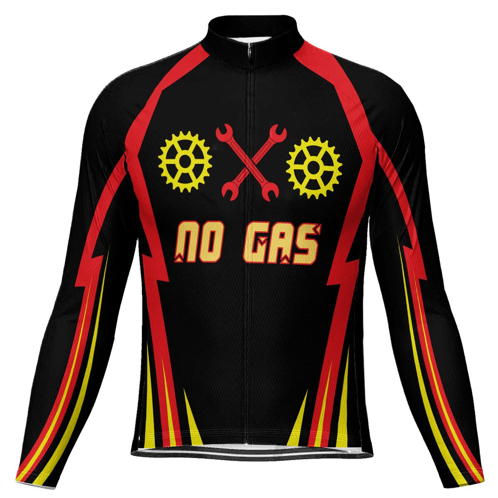 Funny Long Sleeve Cycling Jersey for Men