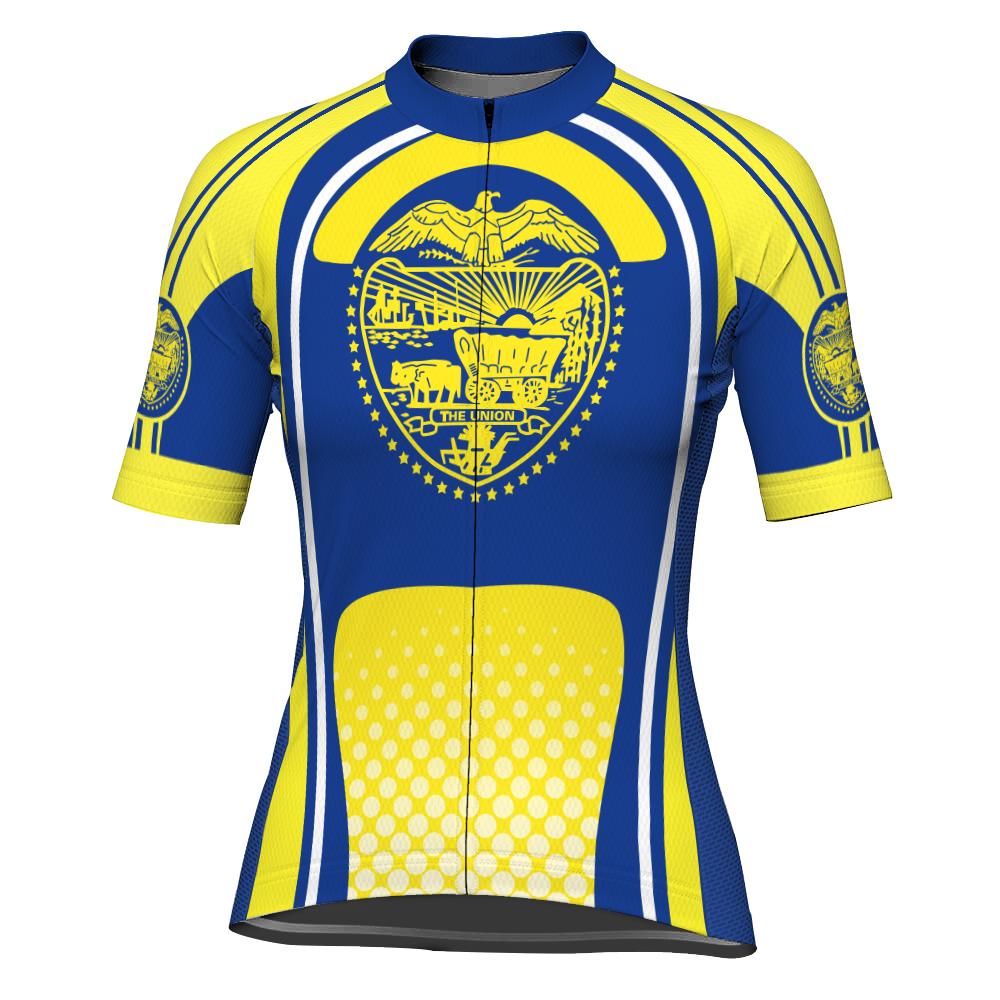 Oregon Short Sleeve Cycling Jersey for Women