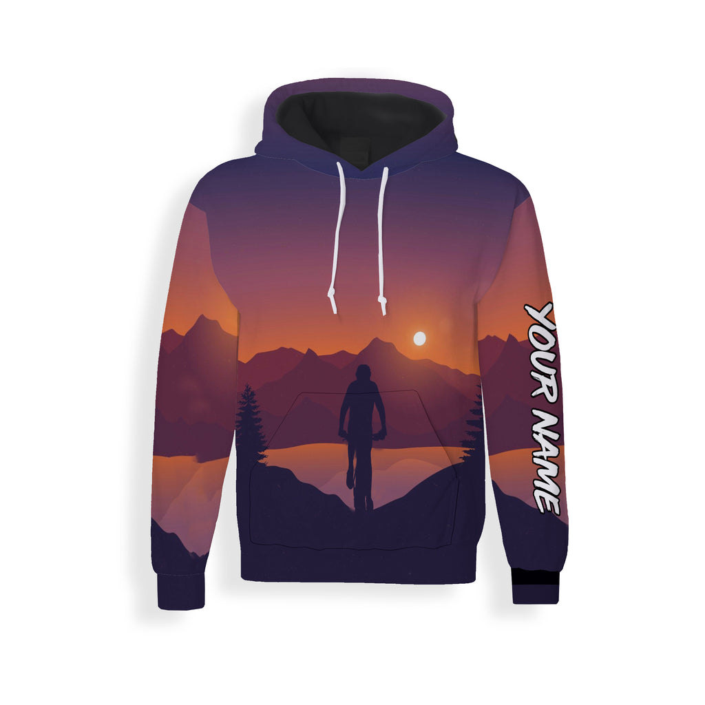 Men's Customized Cycling Zip Up Hoodie, Long Sleeve, and Hoodie Great Gift Ideas