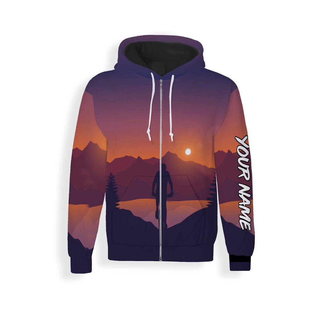 Men's Customized Cycling Zip Up Hoodie, Long Sleeve, and Hoodie Great Gift Ideas