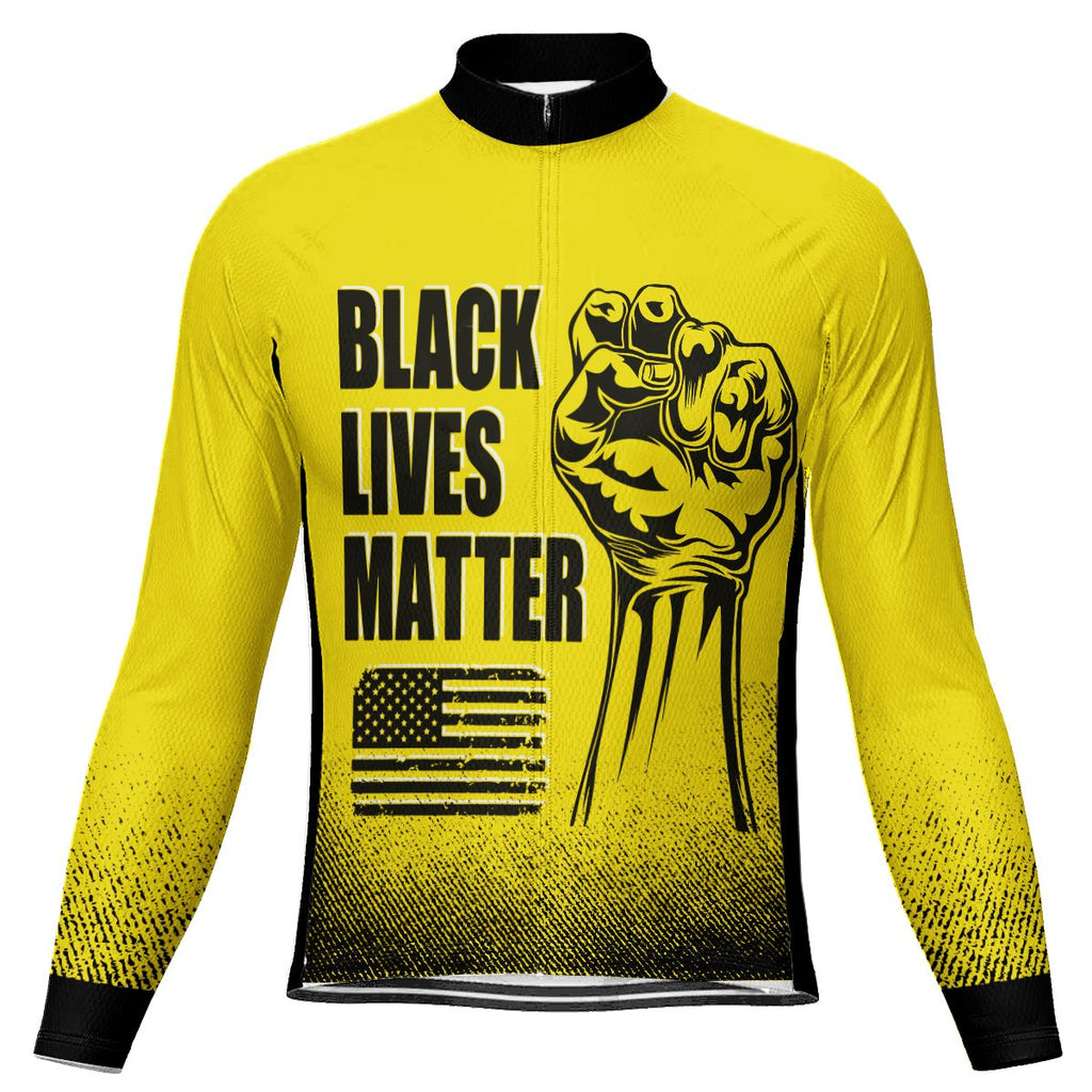 Customized Black Lives Matter Winter Thermal Fleece Long Sleeve For Men