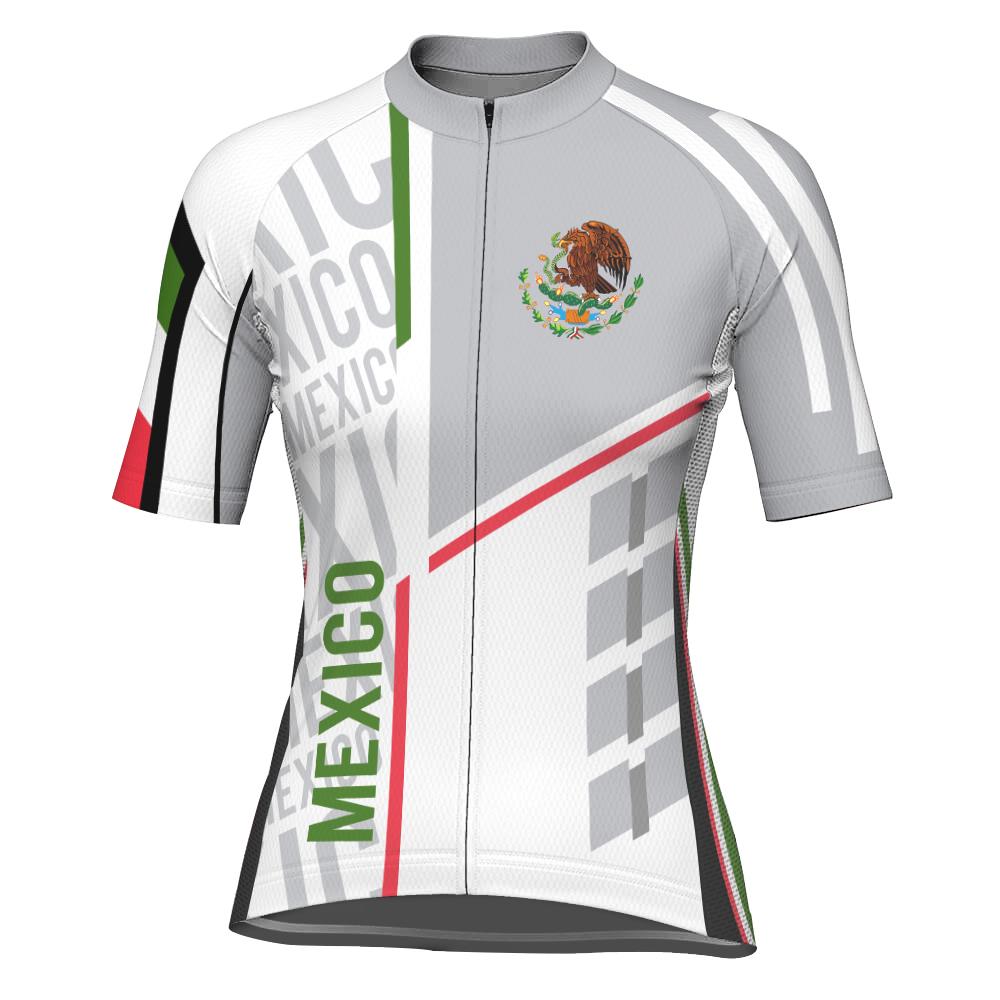 Mexico Short Sleeve Cycling Jersey for Women