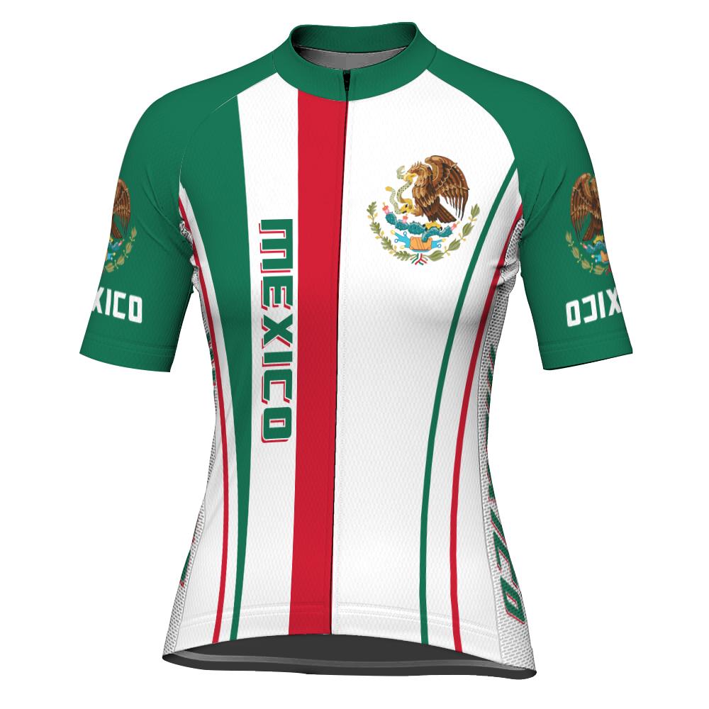 Mexico Short Sleeve Cycling Jersey for Women