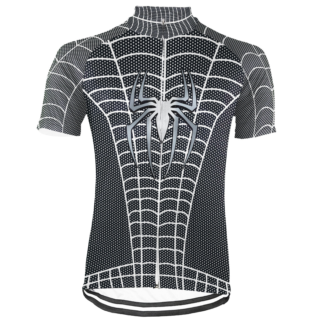 Customized Spiderman Short Sleeve Cycling Jersey for Kid