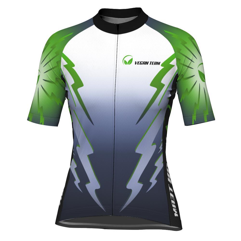 Vegan Short Sleeve Cycling Jersey for Women