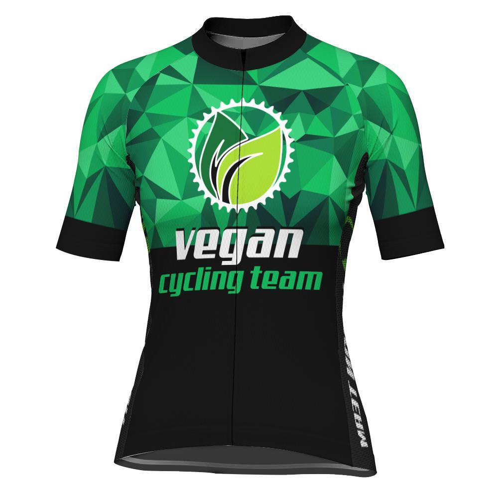 Vegan Short Sleeve Cycling Jersey for Women
