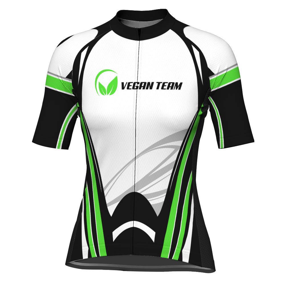 Vegan Short Sleeve Cycling Jersey for Women