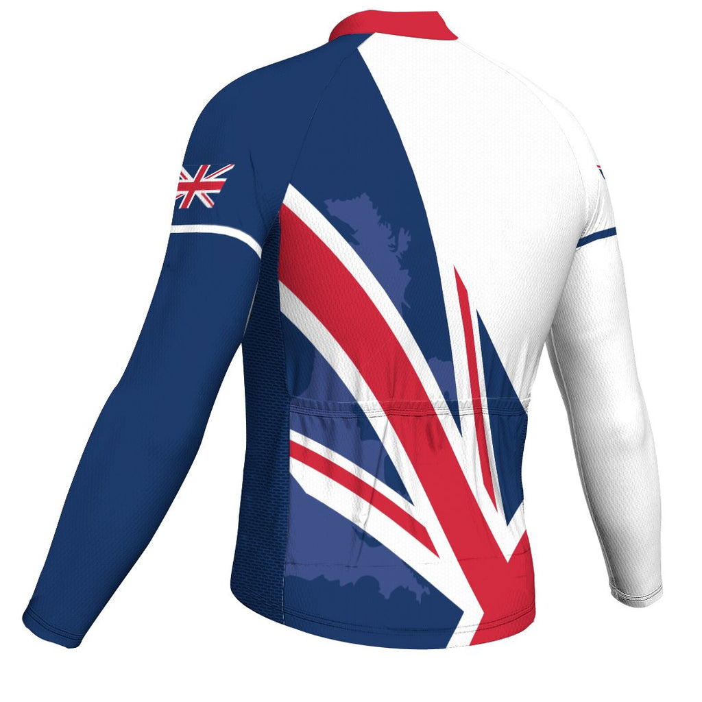 England Long Sleeve Cycling Jersey for Men – OS Cycling Store