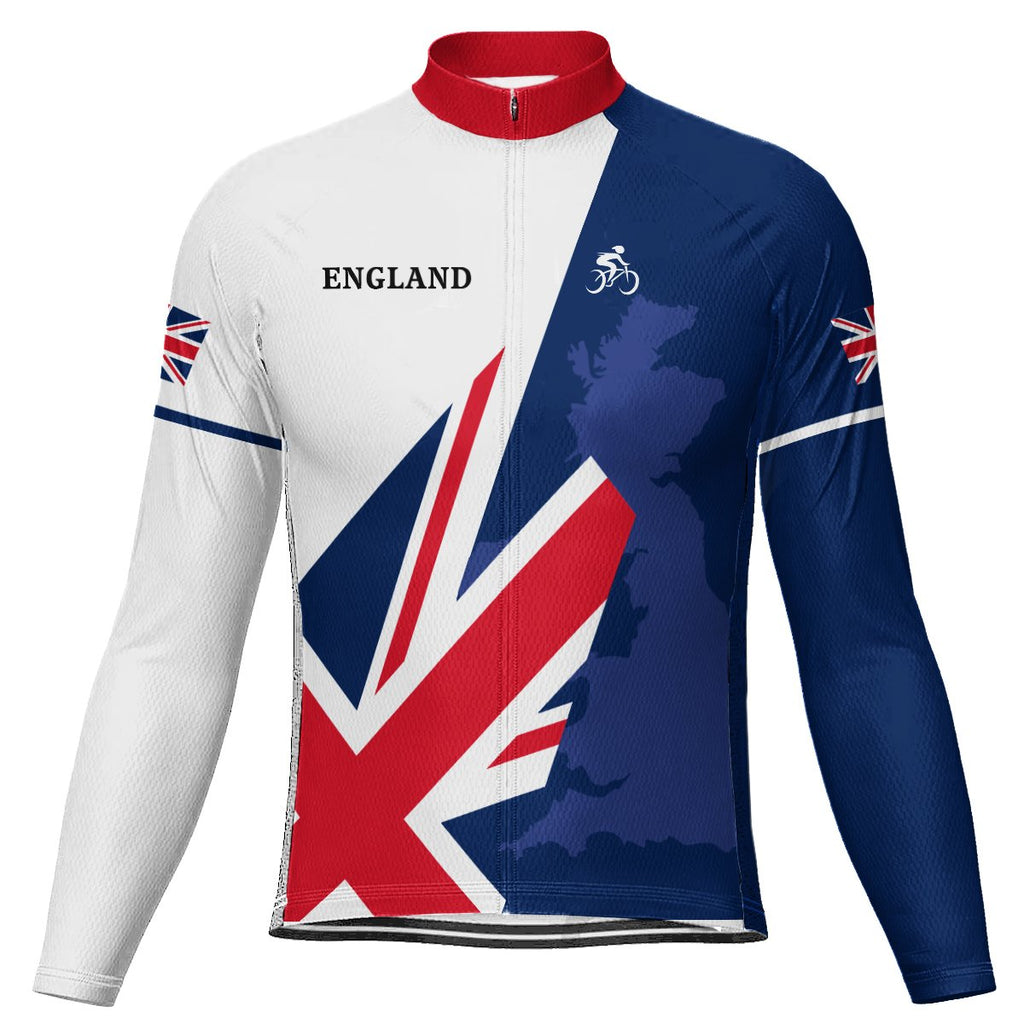 England Short Sleeve Cycling Jersey for Men